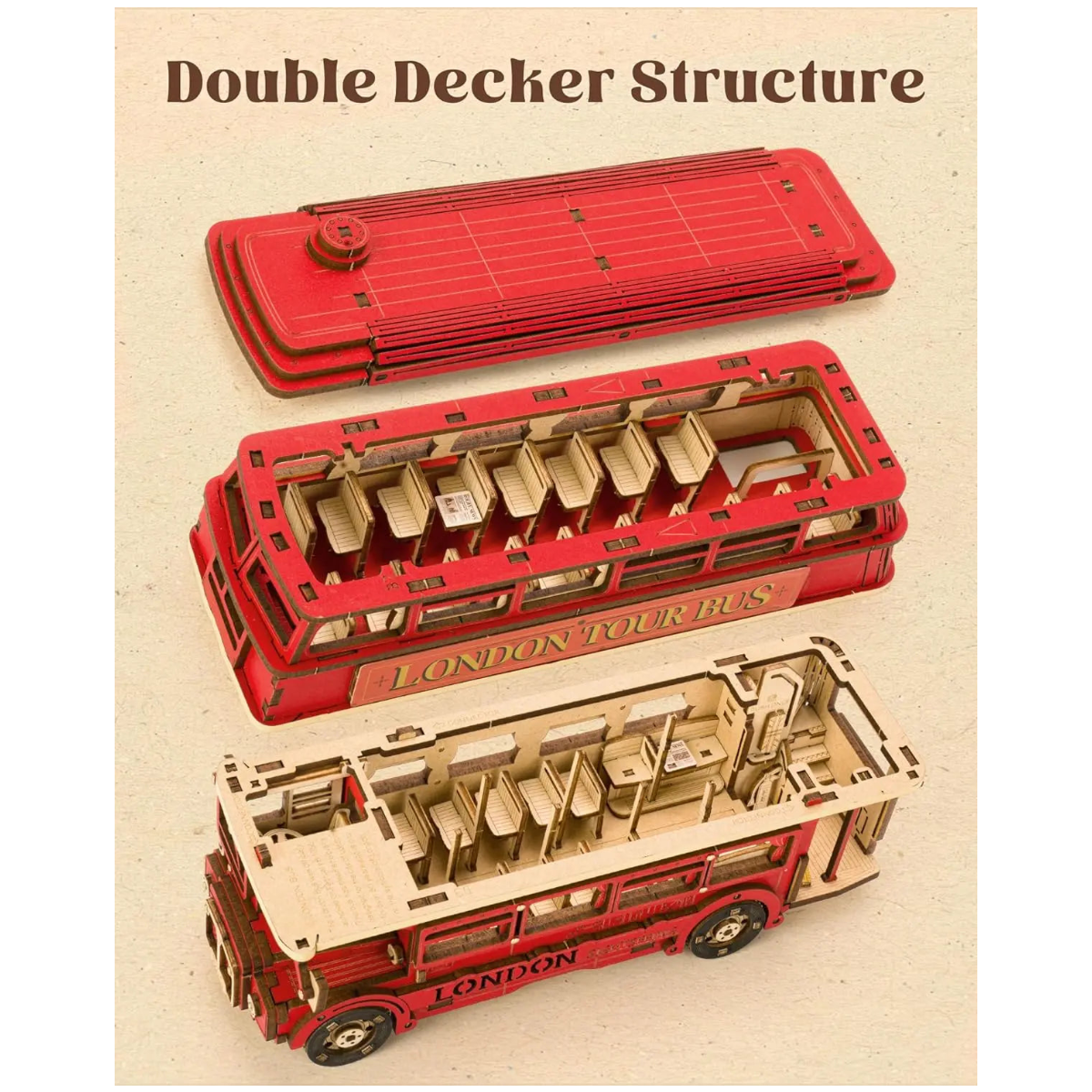 London-Tour-Bus-3D-Wooden-Puzzle-Mechanical-Model-Kit-for-Seniors-Memory-Care-FREETIMEJOY