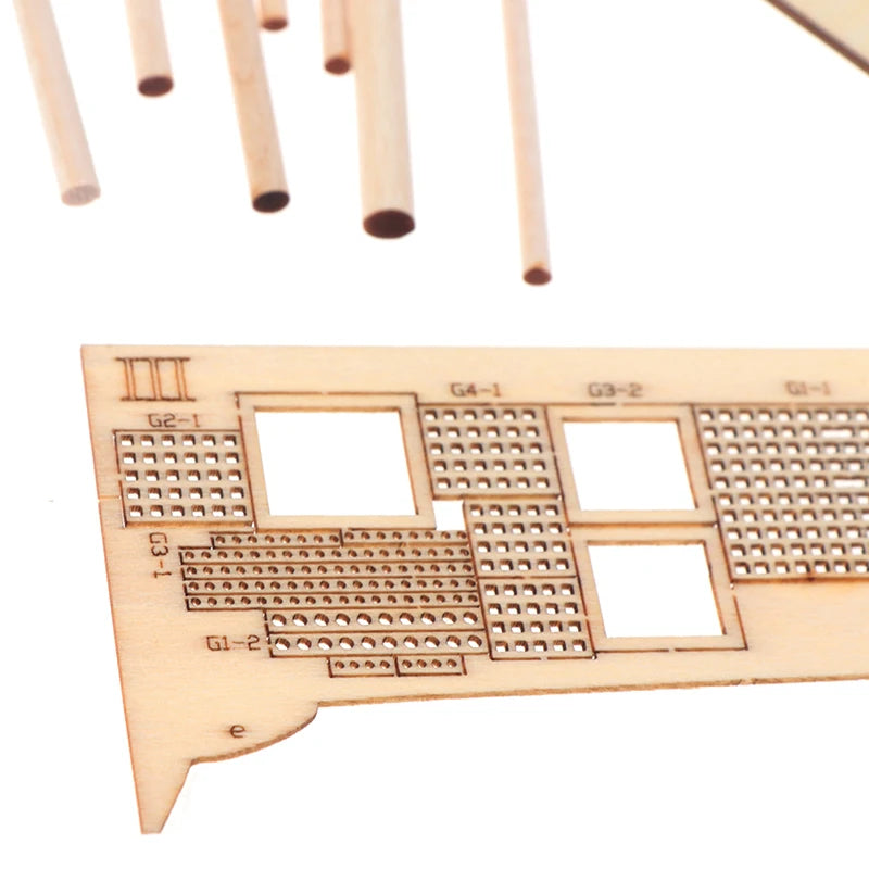 1-100-Scale-Halcon-Wooden-Sailing-Boat-DIY-Model-Kit-Nautical-Desktop-Display-FREETIMEJOY