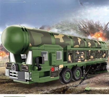 DF-41 Missile Vehicle & Type 99 Tank Technical Models