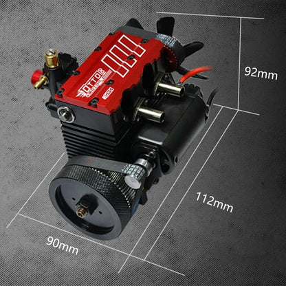 TOYAN-FS-L200AC-Inline-2-Cylinder-4-Stroke-Nitro-Engine-Metal-DIY-Model-Kit-FREETIMEJOY-Master-Hobby