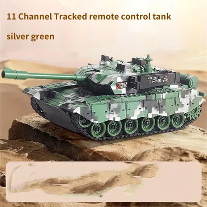 CONUSEA 33CM Remote Control Battle Tank – Interactive Crawler Vehicle with 4-Channel Precision