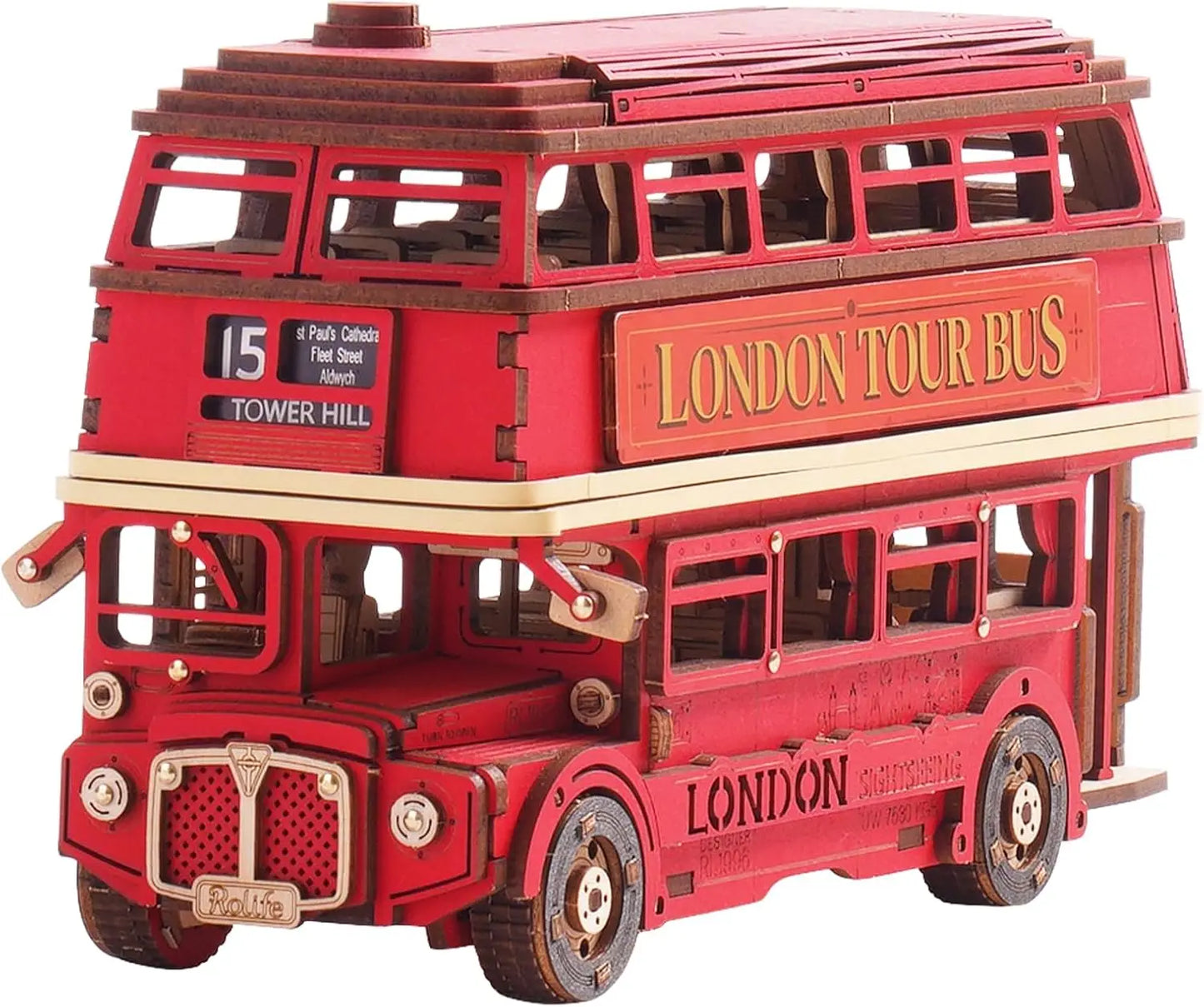 London-Tour-Bus-3D-Wooden-Puzzle-Mechanical-Model-Kit-for-Seniors-Memory-Care-FREETIMEJOY