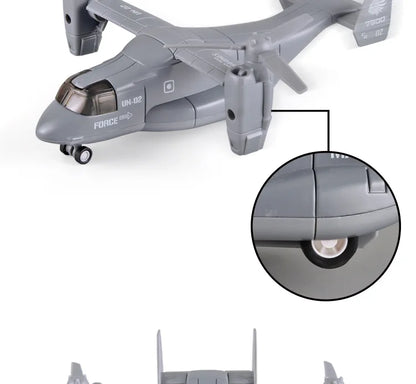 Diecast Alloy V-22 Osprey Tilt-Rotor Aircraft – Professional Aviation Military Model