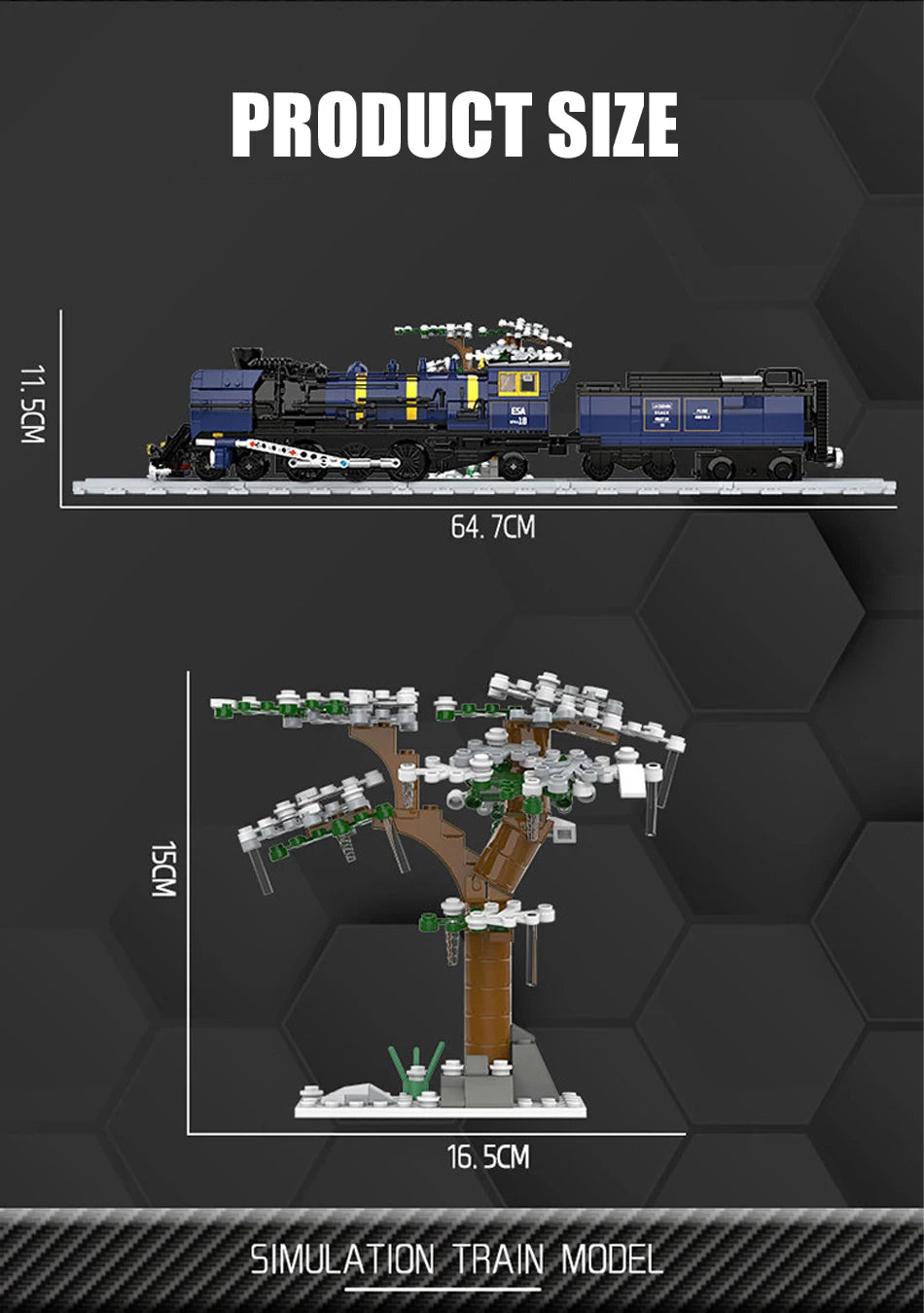 Modern-AC6000CW-Diesel-Locomotive-Technical-Building-Model-Senior-Memory-Care-FREETIMEJOY