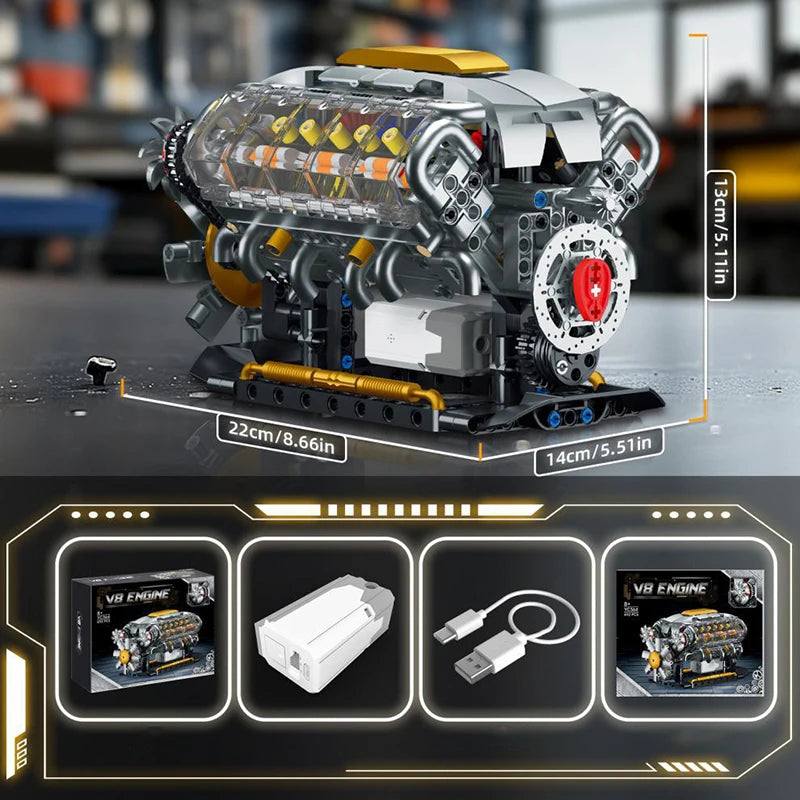 The Lithium V8 Engine