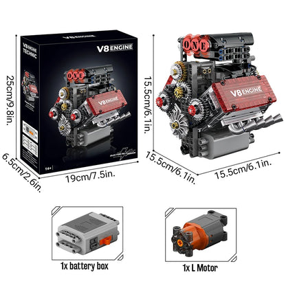 V8 Engine Model