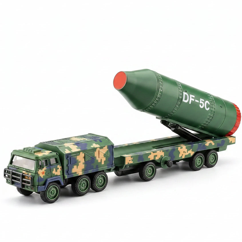 DF-5C-Strategic-Missile-Launcher-1-43-Scale-Diecast-Model-FREETIMEJOY-Military-Hobby