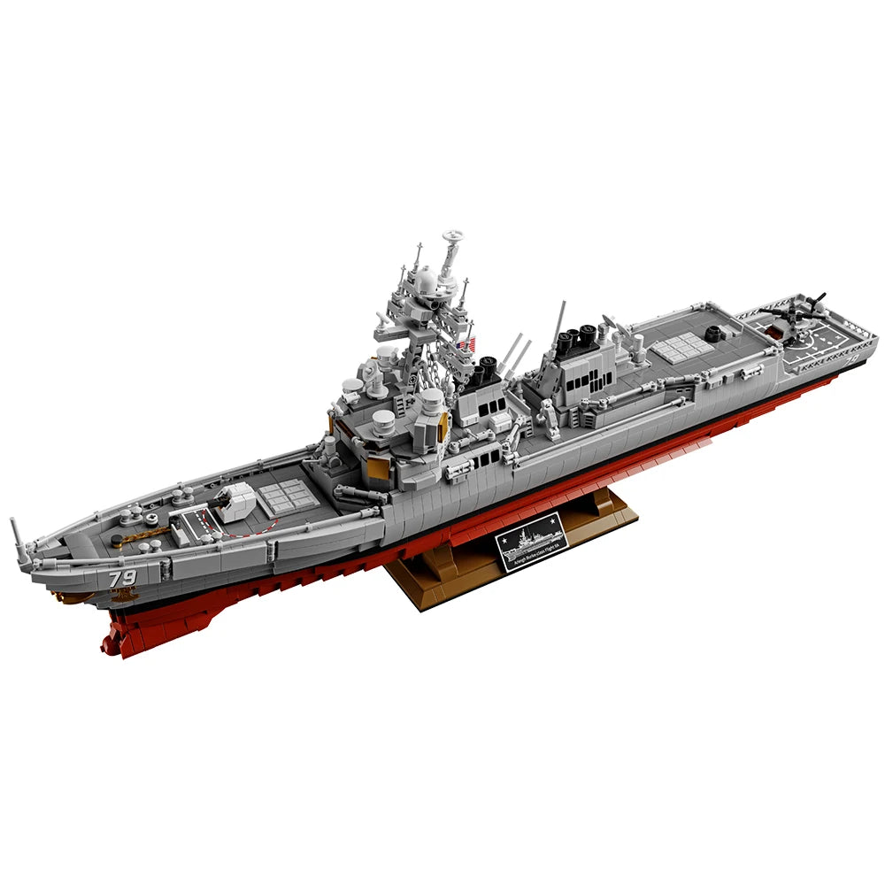 MISINI-M7021-Arleigh-Burke-Class-Destroyer-3601-Piece-Building-Block-Set-US-Navy-FREETIMEJOY