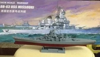 1:700 Scale Electric Military Ship Model – Motorized Assembly Kit for Land & Water