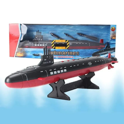 Simulated-Nuclear-Submarine-Model-1-18-Scale-Sound-Light-Naval-Toy-FREETIMEJOY-Senior-Hobby