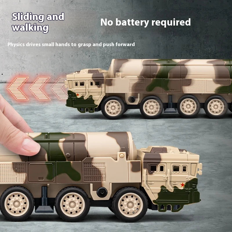 Maisto-DF-31-Missile-Launcher-Diecast-Alloy-Truck-Model-FREETIMEJOY-Strategic-Hobby