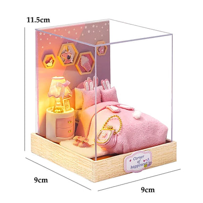 DIY-Miniature-Wooden-Dollhouse-Kit-3D-Puzzle-Senior-Memory-Care-Hobby-FREETIMEJOY
