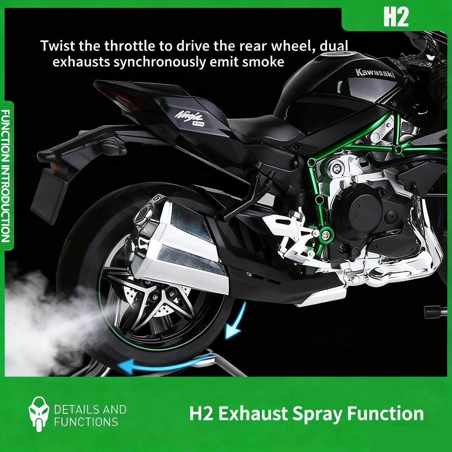 Kawasaki Ninja H2/H2R - 1:9