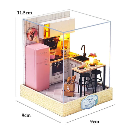 DIY-Miniature-Wooden-Dollhouse-Kit-3D-Puzzle-Senior-Memory-Care-Hobby-FREETIMEJOY