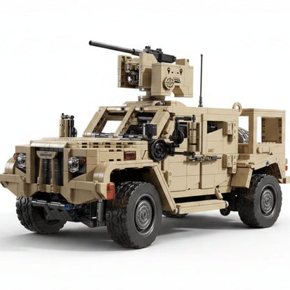 Panlos-M983-Missile-Truck-JLTV-Armored-Vehicle-Military-Technical-Building-Blocks-FREETIMEJOY-Engineering