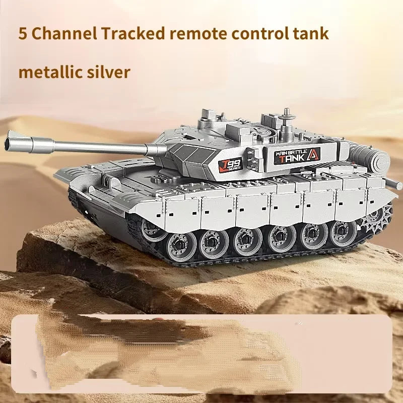CONUSEA 33CM Remote Control Battle Tank – Interactive Crawler Vehicle with 4-Channel Precision