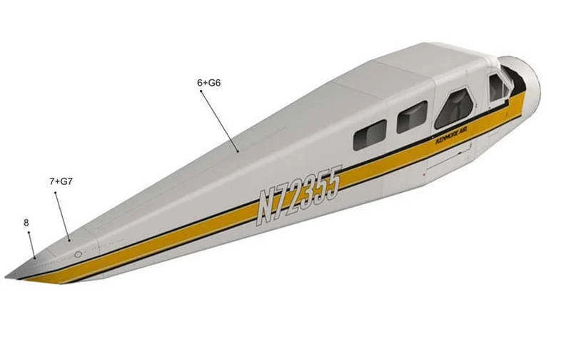 DHC-2 Beaver Float Seaplane – 1:32 Scale Precision Paper Model Kit