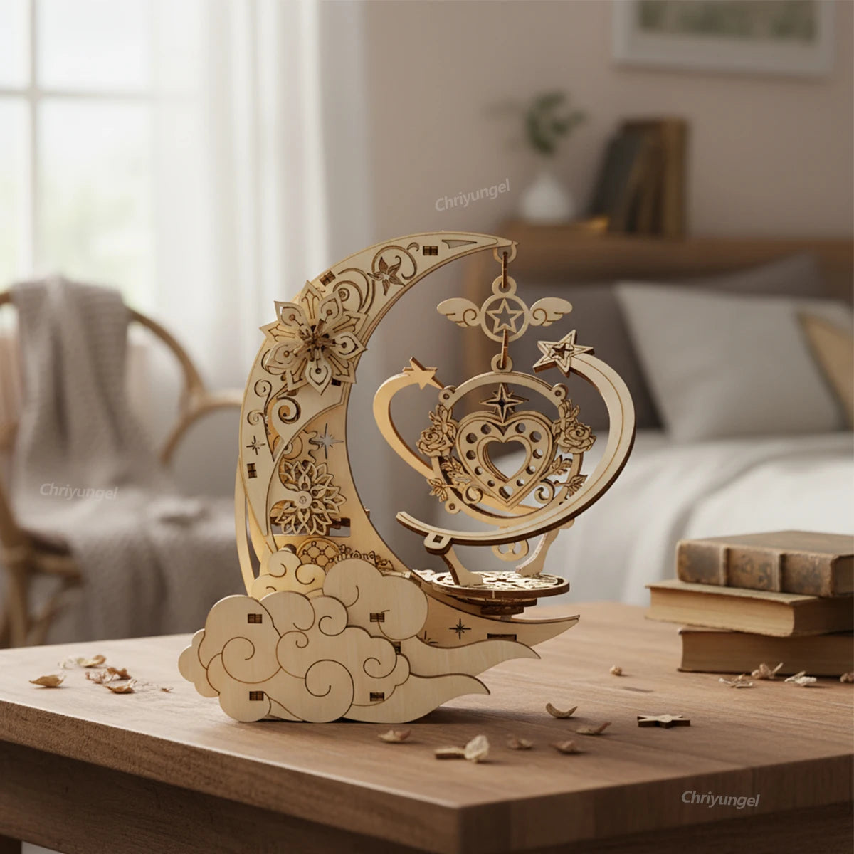 Celestial-Moon-Star-3D-Wooden-Puzzle-Rotating-Music-Box-Senior-Memory-Care-FREETIMEJOY