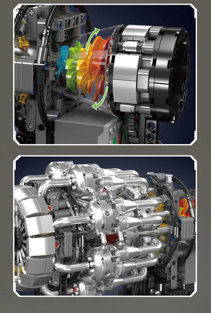 Turbojet Engine Technical Model