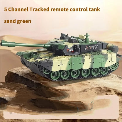 CONUSEA 33CM Remote Control Battle Tank – Interactive Crawler Vehicle with 4-Channel Precision