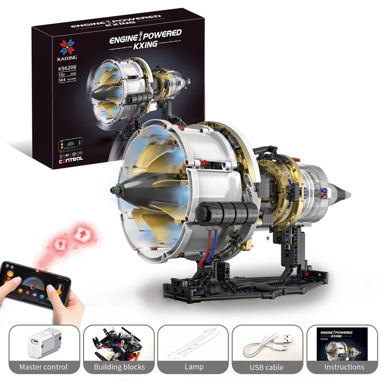 MOC Turbo Jet Aircraft Engine