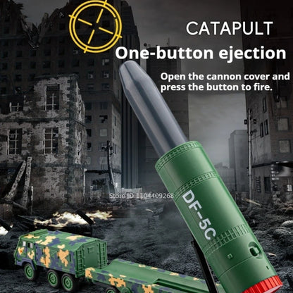 DF-5C-Strategic-Missile-Launcher-1-43-Scale-Diecast-Model-FREETIMEJOY-Military-Hobby