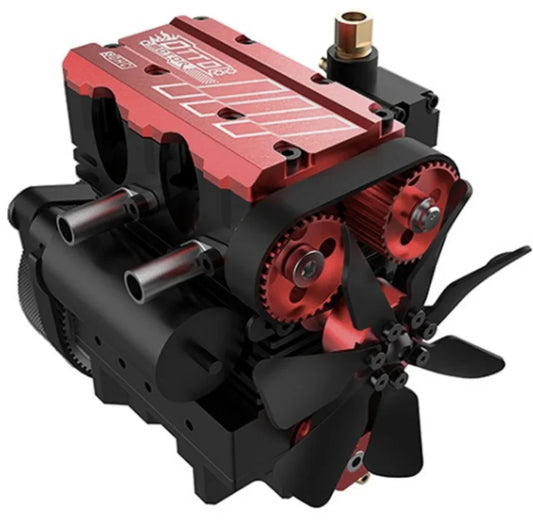 TOYAN-FS-L200AC-Inline-2-Cylinder-4-Stroke-Nitro-Engine-Metal-DIY-Model-Kit-FREETIMEJOY-Master-Hobby