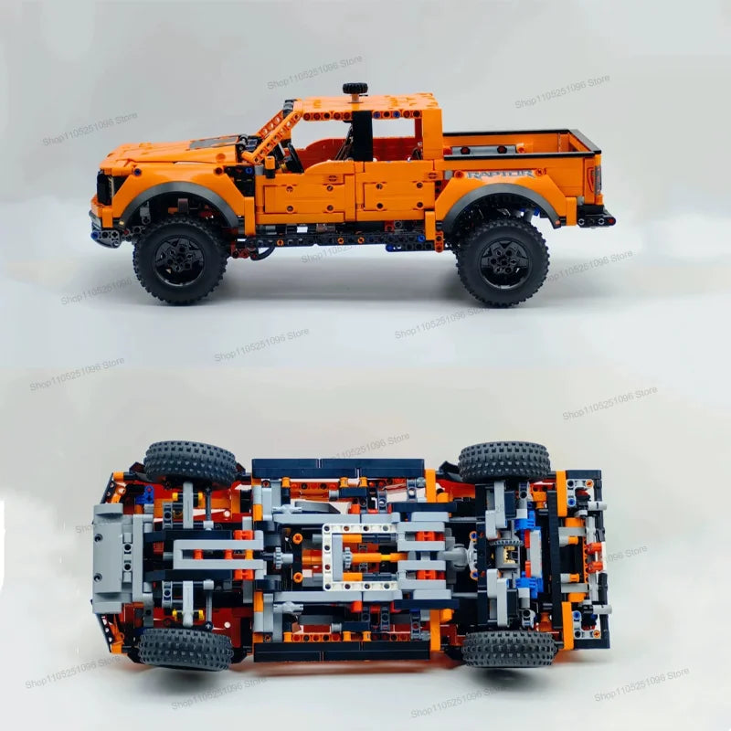 Brangdy-TX6-Tech-Racing-Sport-Car-1379-Piece-MOC-Building-Block-Set-FREETIMEJOY-Senior-Hobby