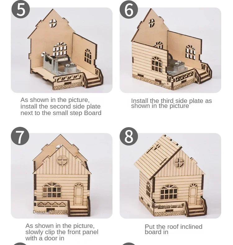 Hand-Crank-Wooden-Music-Box-STEM-Science-Kit-Acoustic-Gear-Model-FREETIMEJOY