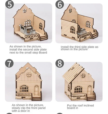 Hand-Crank-Wooden-Music-Box-STEM-Science-Kit-Acoustic-Gear-Model-FREETIMEJOY