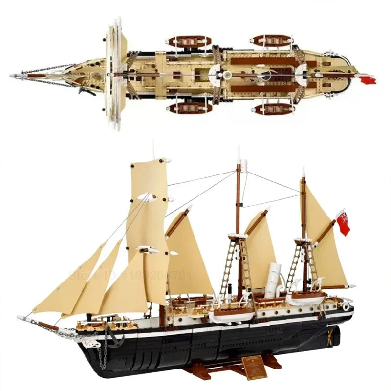 The-Endurance-Explorer-Ship-10335-Building-Block-Set-3011-Pieces-Historical-Navy-FREETIMEJOY