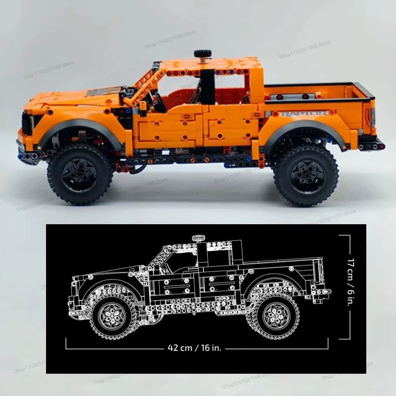 Brangdy TX6 Tech Racing Sport Car – 1379-Piece Professional MOC Building Block Kit
