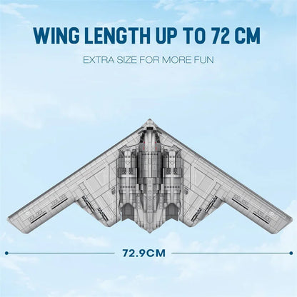 B-2-Stealth-Strategic-Bomber-MOC-Technical-Building-Blocks-FREETIMEJOY-Aviation-Hobby