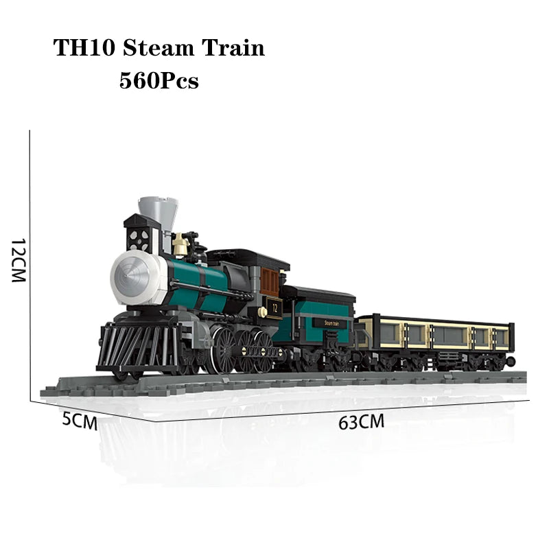 Steampunk Era Retro Steam Locomotive – Ultimate Collector’s Train Series
