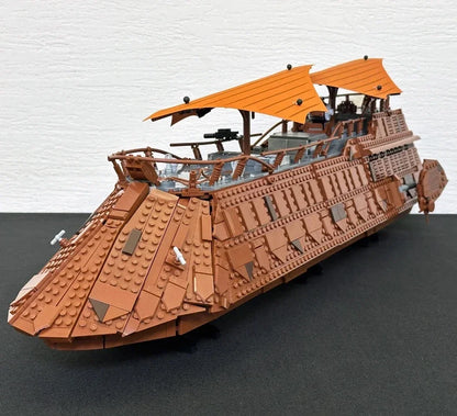 UCS-Jabba-Sail-Barge-Building-Blocks-Set-Large-Scale-Star-Wars-Hobby-for-Seniors-FREETIMEJOY