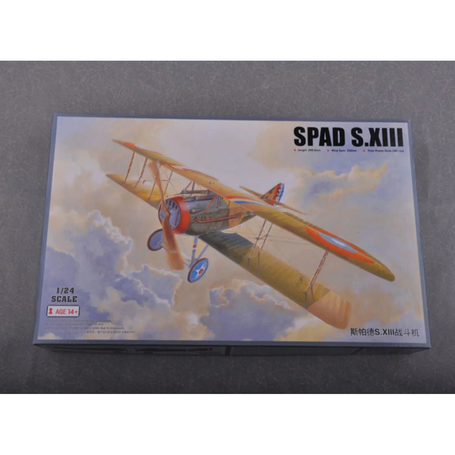 Trumpeter-SPAD-S-XIII-Fighter-1-24-Scale-Aircraft-Model-FREETIMEJOY-Aviation-Hobby