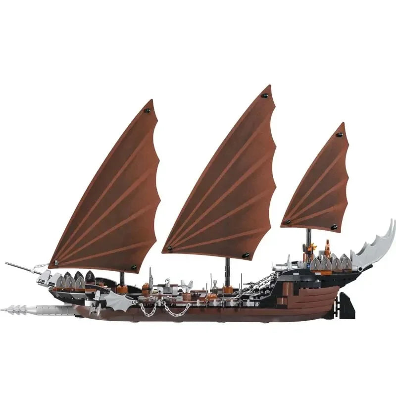 Ghost-Pirate-Ship-Ambush-79008-Building-Blocks-Model-Kit-US-Stock-FREETIMEJOY