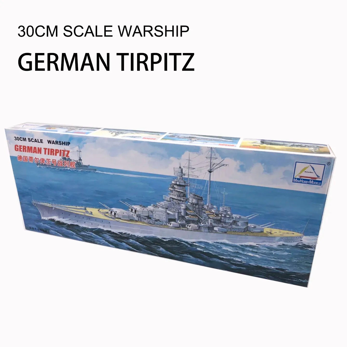 Trumpeter 30CM 1:700 Naval Assembly Set – Historical Battleship & Aircraft Carrier Models