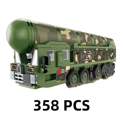 DF-41 Missile Vehicle & Type 99 Tank Technical Models