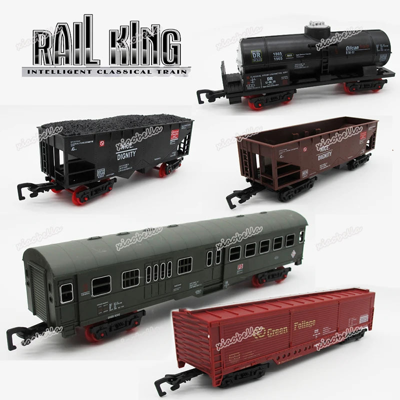 1-87-HO-Scale-Model-Train-Carriages-Rail-King-Cargo-Car-Collection-FREETIMEJOY-Senior-Hobby