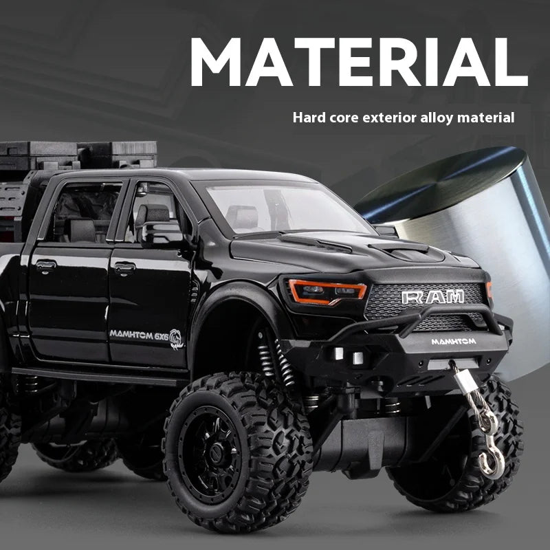 Maisto-1-24-Hennessey-Mammoth-6x6-Off-Road-Truck-Diecast-Alloy-Model-FREETIMEJOY-Performance-Hobby