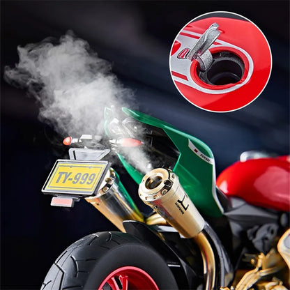 Key-Start 1:9 1199 Panigale Alloy Sportbike – Interactive Diecast Model with Sound, Light & Spray