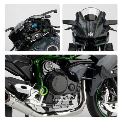 1-12-Scale-Kawasaki-H2R-BMW-S1000RR-Diecast-Alloy-Motorcycle-Model-FREETIMEJOY-Performance-Hobby