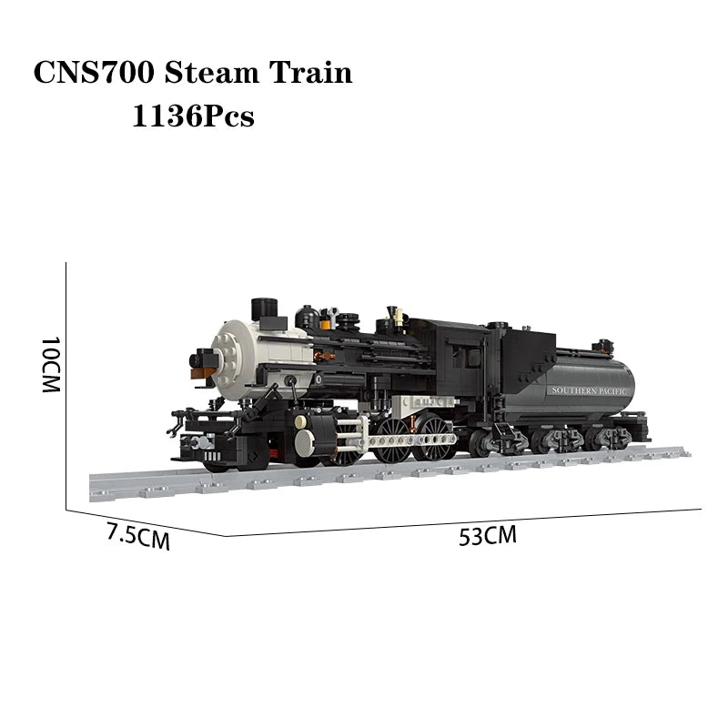 Steampunk Era Retro Steam Locomotive – Ultimate Collector’s Train Series