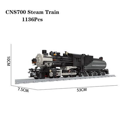 Steampunk Era Retro Steam Locomotive – Ultimate Collector’s Train Series