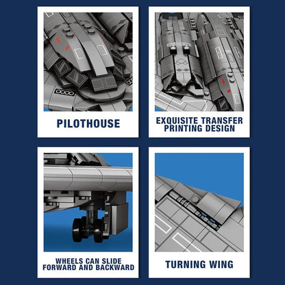 B-2-Stealth-Strategic-Bomber-MOC-Technical-Building-Blocks-FREETIMEJOY-Aviation-Hobby