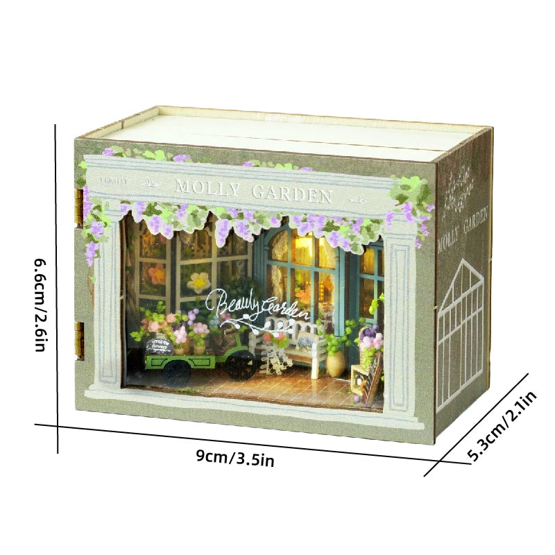 DIY-Miniature-Wooden-Dollhouse-Kit-3D-Puzzle-Senior-Memory-Care-Hobby-FREETIMEJOY