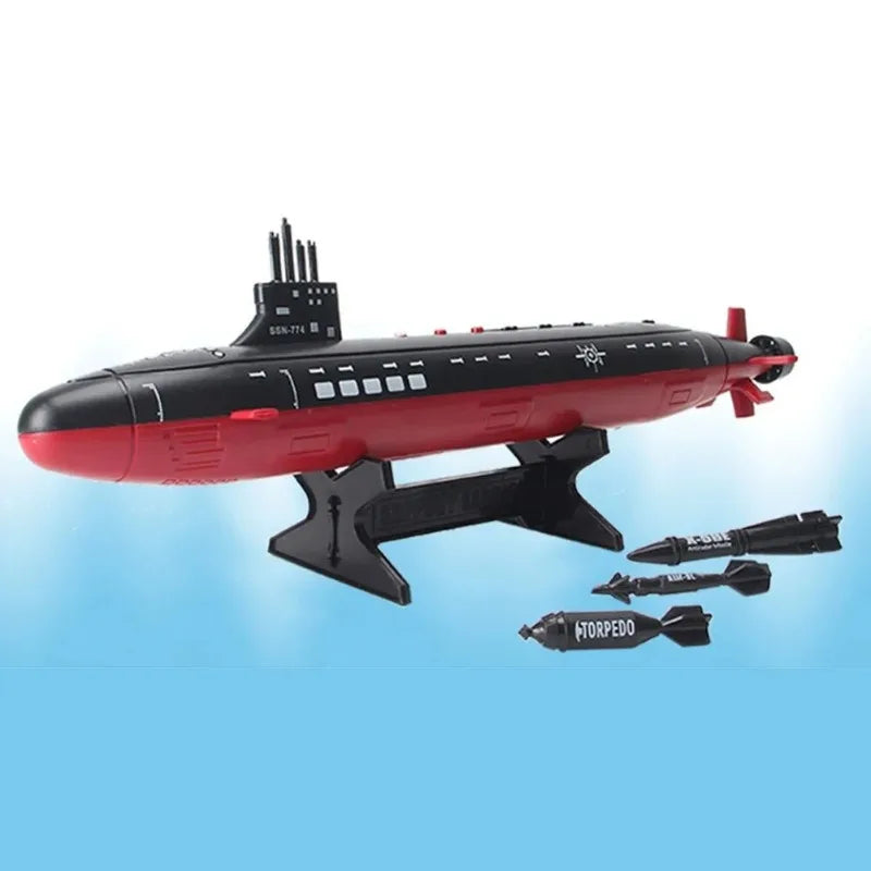 Simulated-Nuclear-Submarine-Model-1-18-Scale-Sound-Light-Naval-Toy-FREETIMEJOY-Senior-Hobby