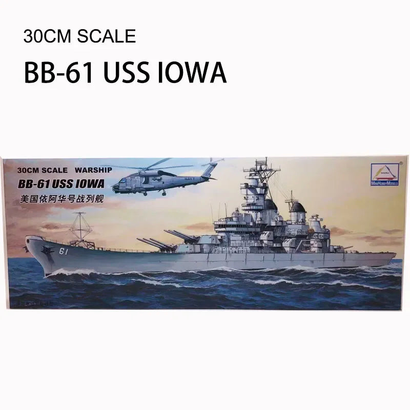 Trumpeter 30CM 1:700 Naval Assembly Set – Historical Battleship & Aircraft Carrier Models
