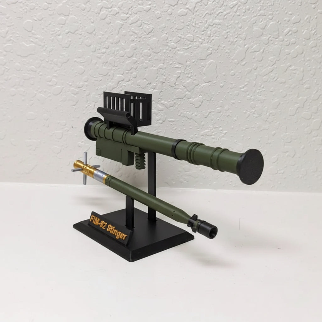 FIM-92-Stinger-Missile-Launcher-1-7-Scale-Resin-Static-Model-FREETIMEJOY-Military-Hobby